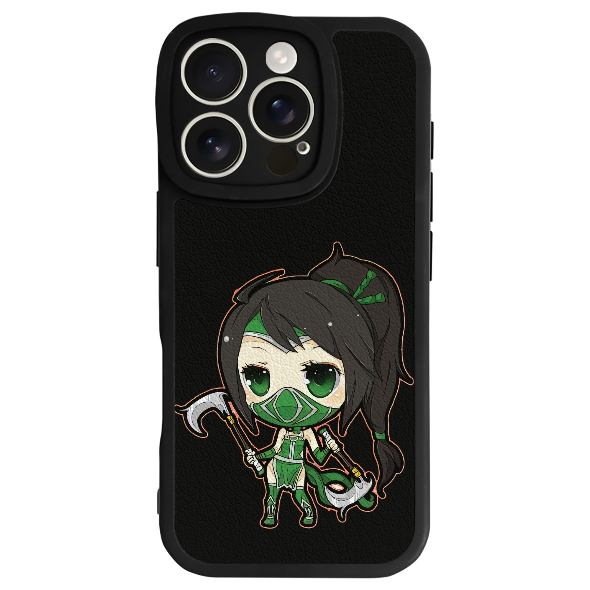 （画像用） リーグ・オブ・レジェンド League of Legends LOL 【iPhone 16シリーズ対応】シリコンスマホケース（レザー調） 材質：シリコン